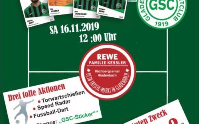 GSC Sticker Stars Kick-Off Party am Samstag bei Rewe Kessler in Gladenbach